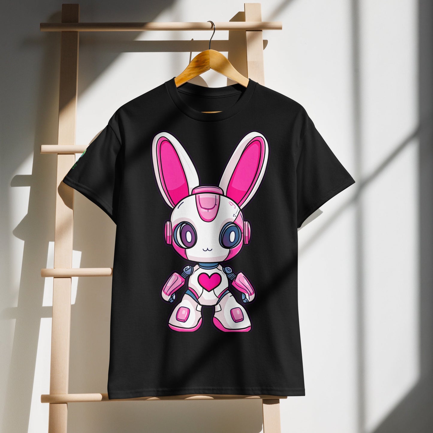 Nova the Heartbot - Unisex DryBlend T-Shirt - BBairt