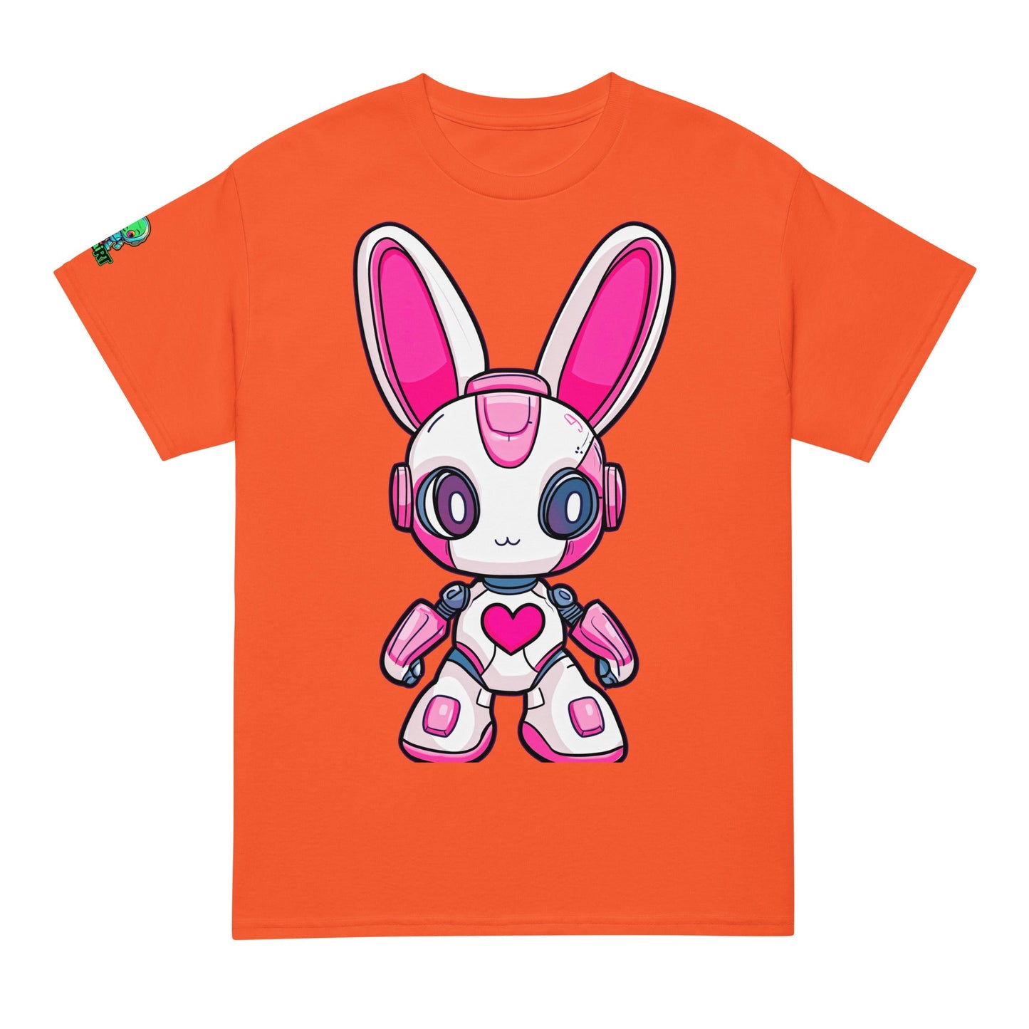 Nova the Heartbot - Unisex DryBlend T-Shirt - BBairt