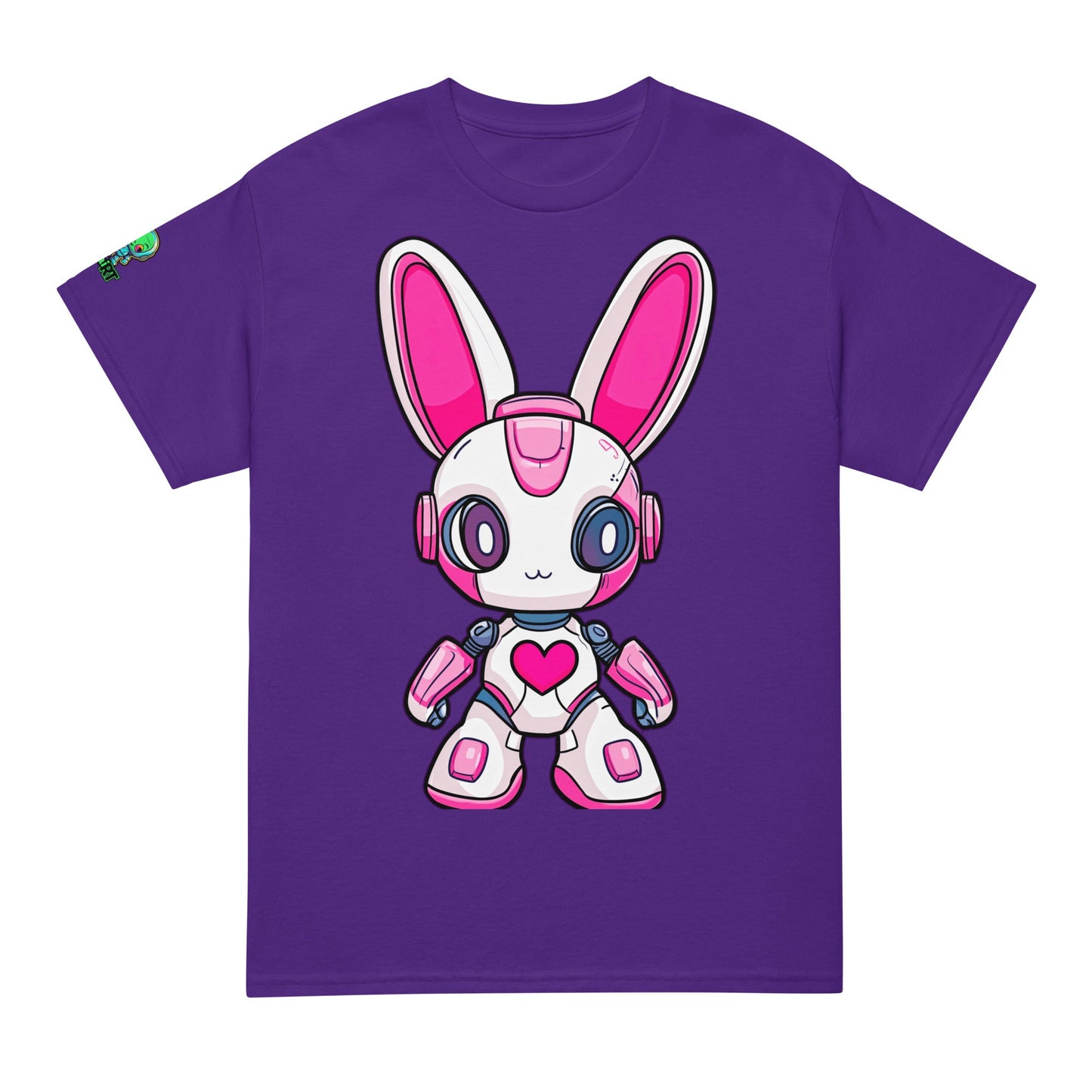 Nova the Heartbot - Unisex DryBlend T-Shirt - BBairt