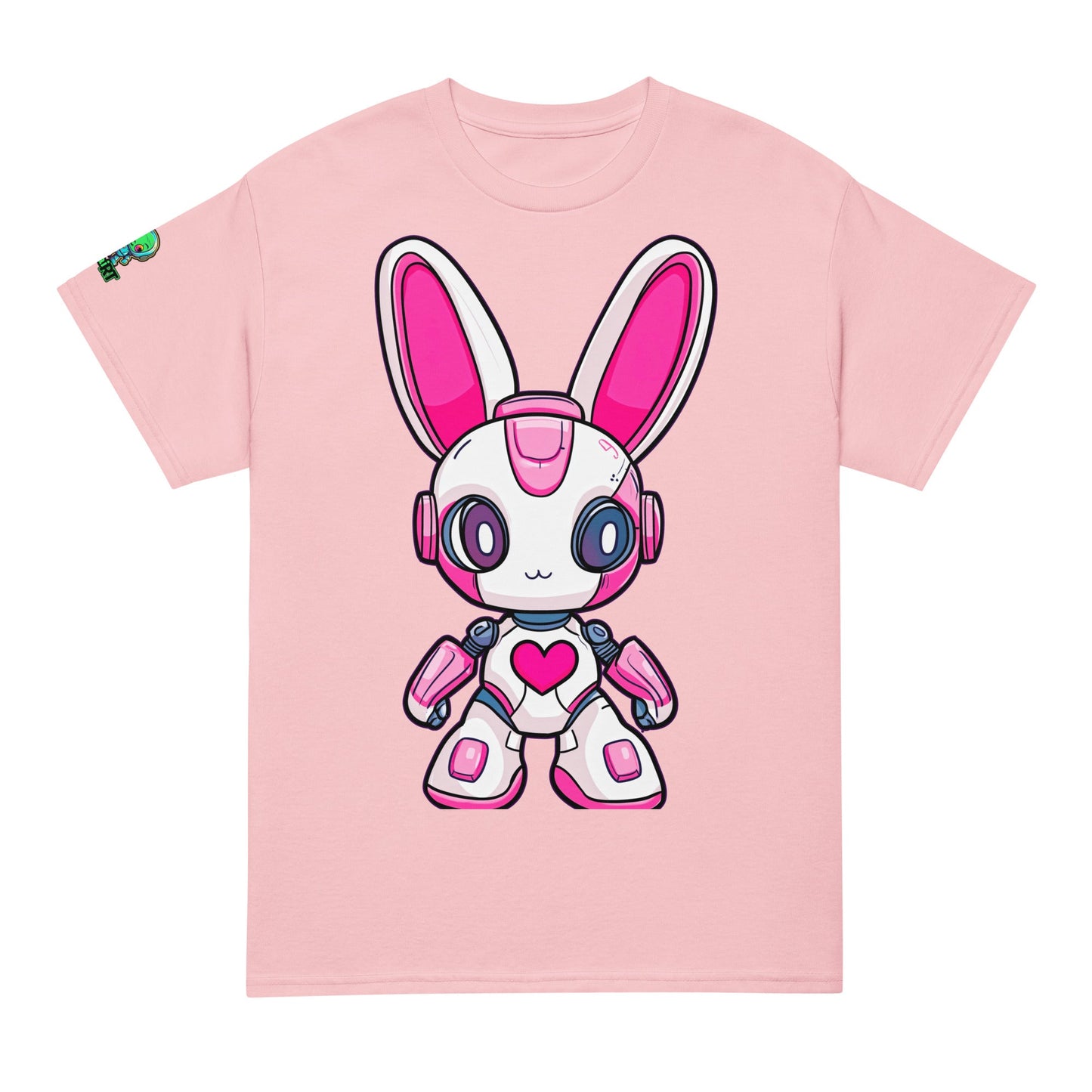 Nova the Heartbot - Unisex DryBlend T-Shirt - BBairt