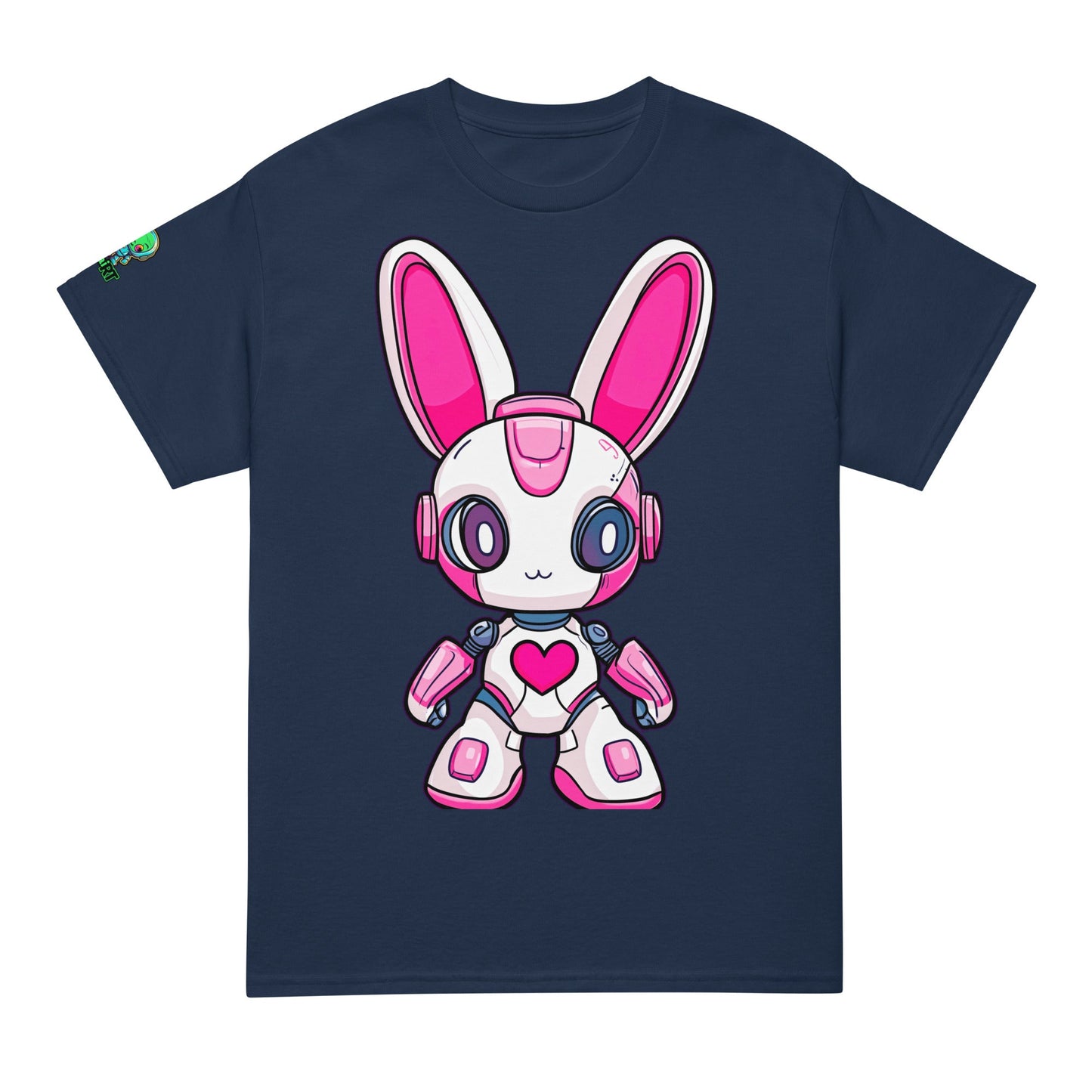 Nova the Heartbot - Unisex DryBlend T-Shirt - BBairt
