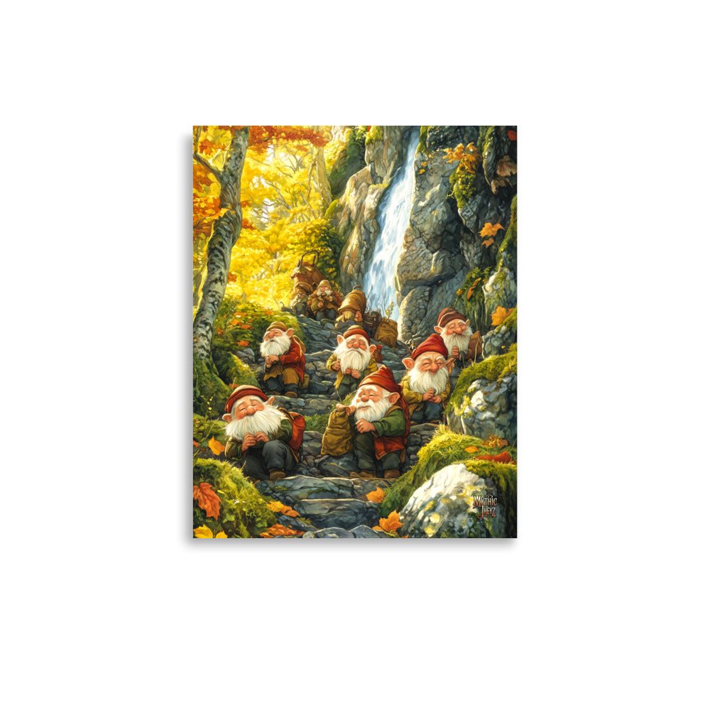 Path of the Miners Photo Paper Poster - Mythic Jheyz Collection - BBairt