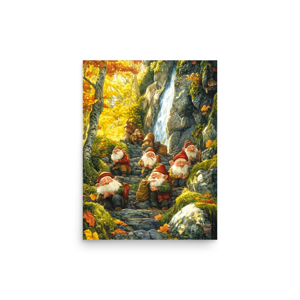 Path of the Miners Photo Paper Poster - Mythic Jheyz Collection - BBairt