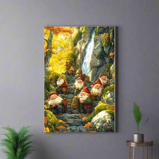 Path of the Miners Photo Paper Poster - Mythic Jheyz Collection - BBairt