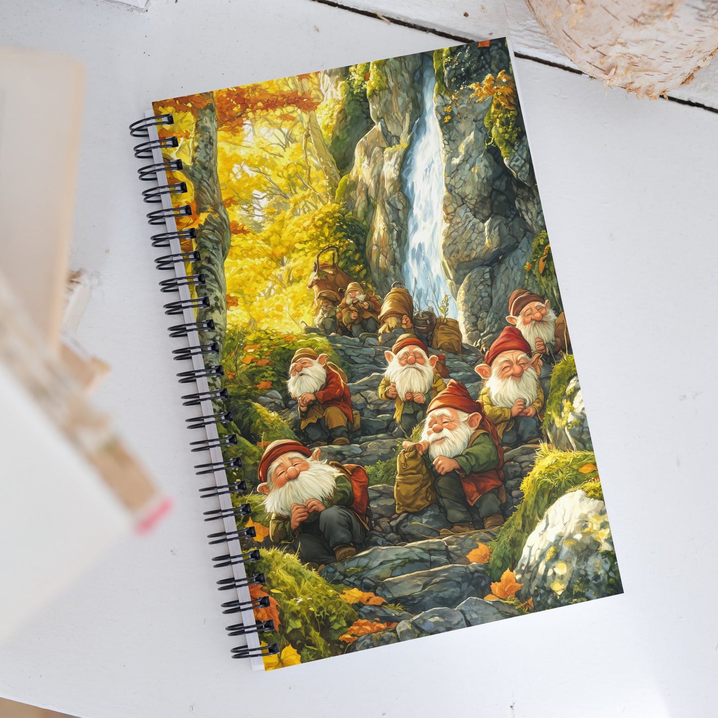 Path of the Miners Spiral Notebook - Mythic Jheyz Collection - BBairt