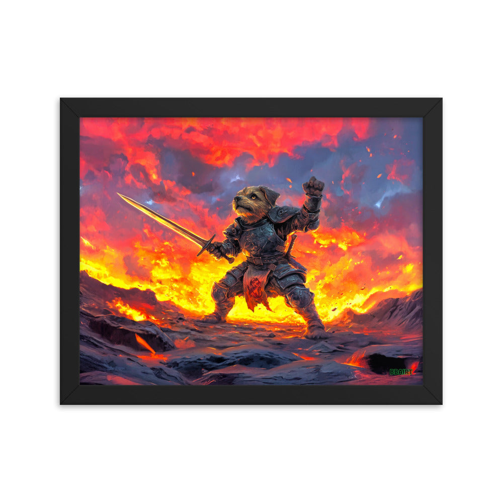 Emberpaw the Brave - Framed Photo Paper Poster