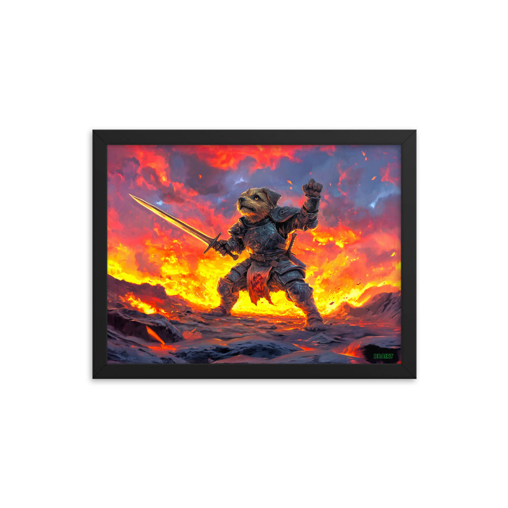 Emberpaw the Brave - Framed Photo Paper Poster