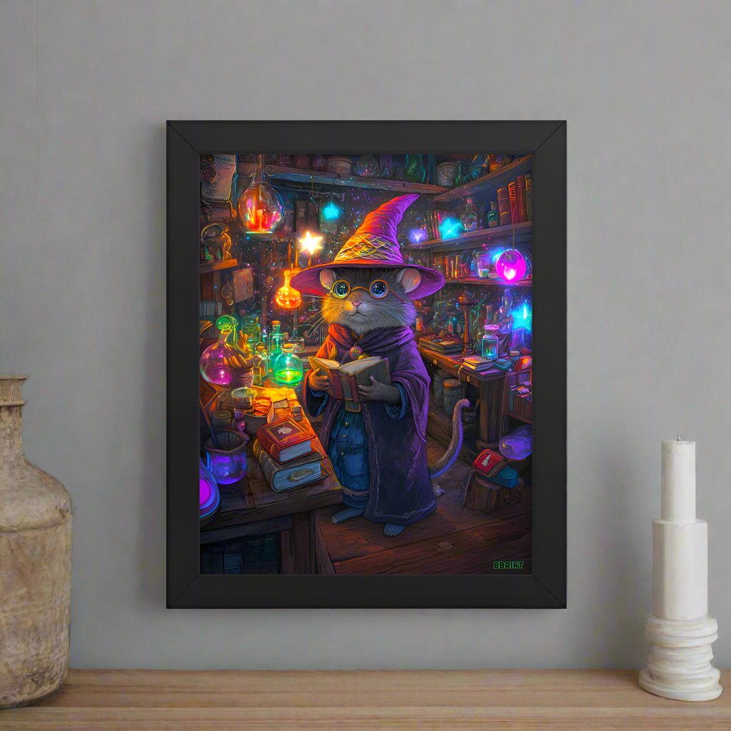 Magnus the Alchemist - Framed Photo Paper Poster