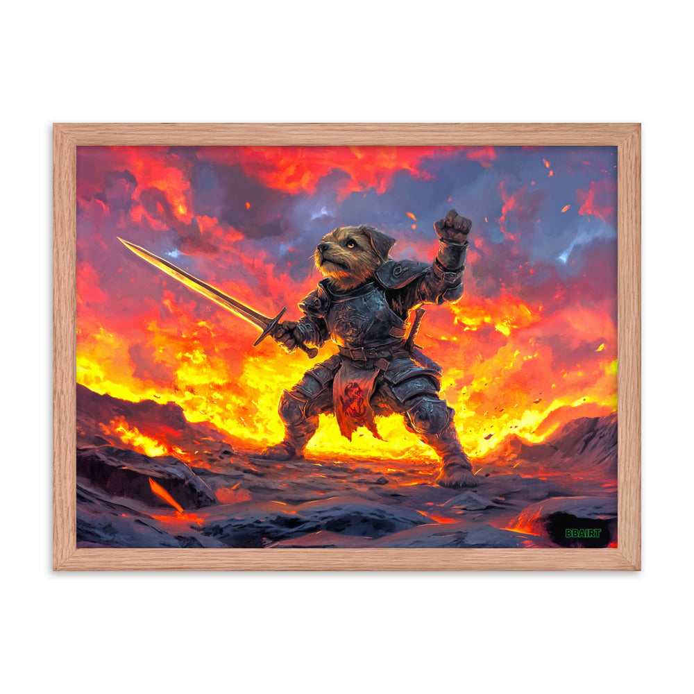 Emberpaw the Brave - Framed Photo Paper Poster