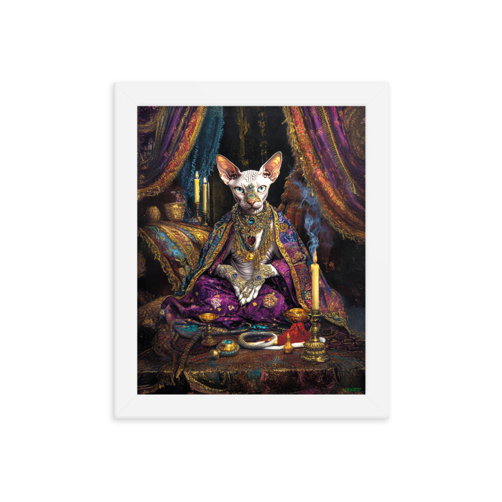 Her Majesty Sphinxara – Framed Photo Paper Poster