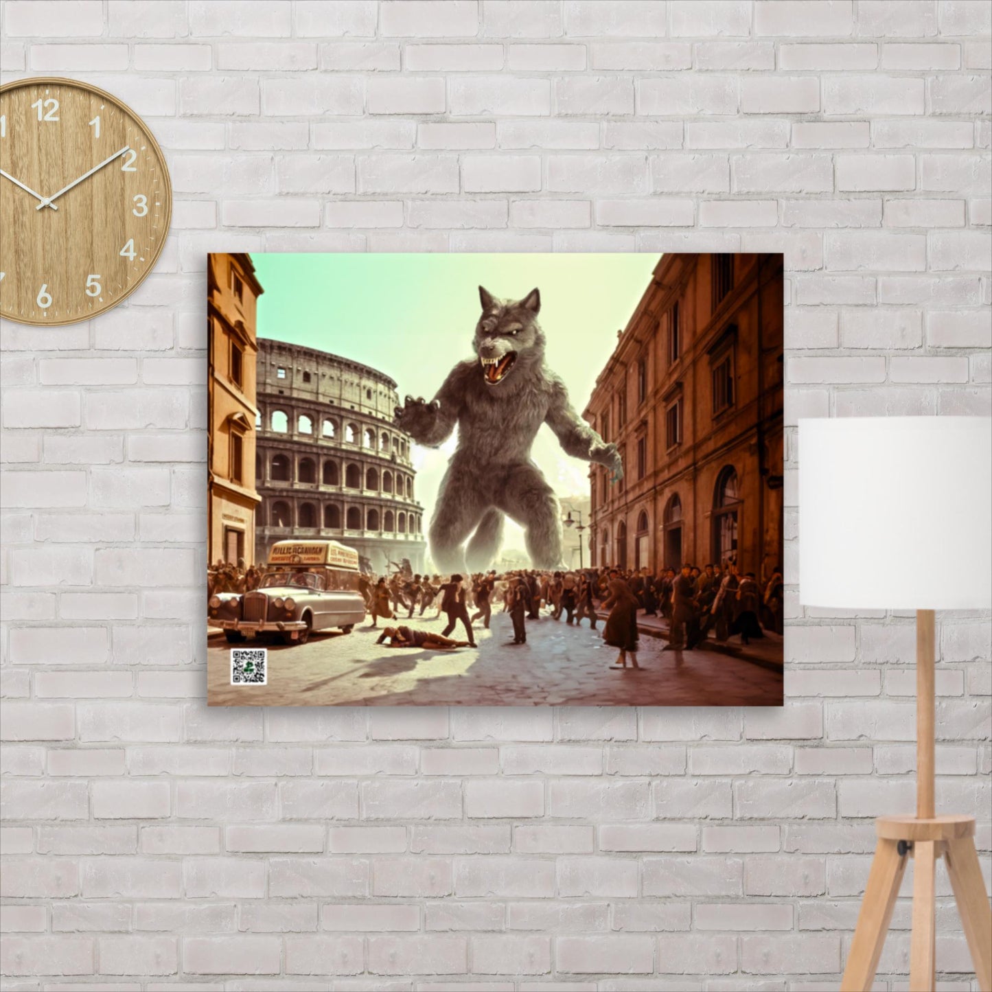 Roma's Howling Shadow - Photo paper poster