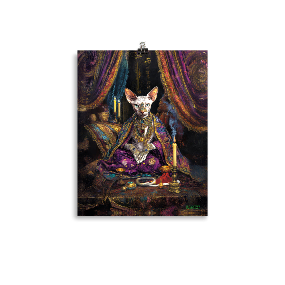 Her Majesty Sphinxara – Photo Paper Poster