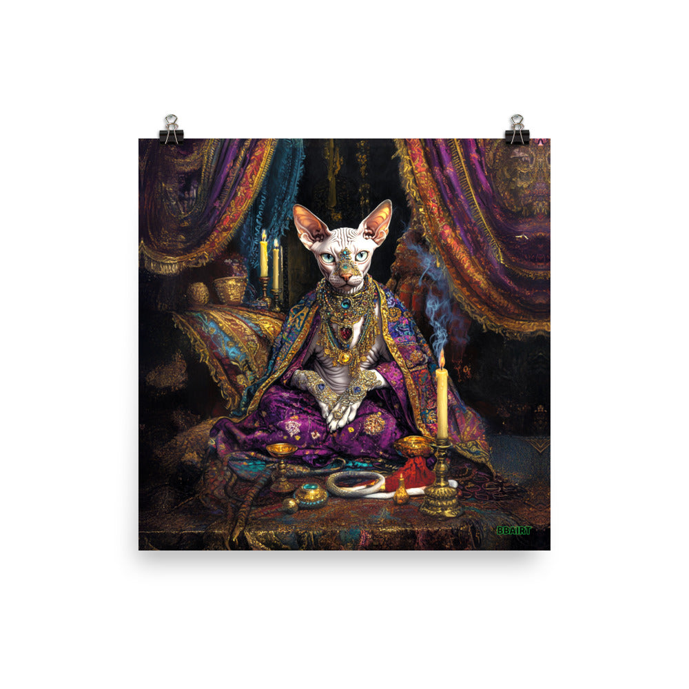 Her Majesty Sphinxara – Photo Paper Poster