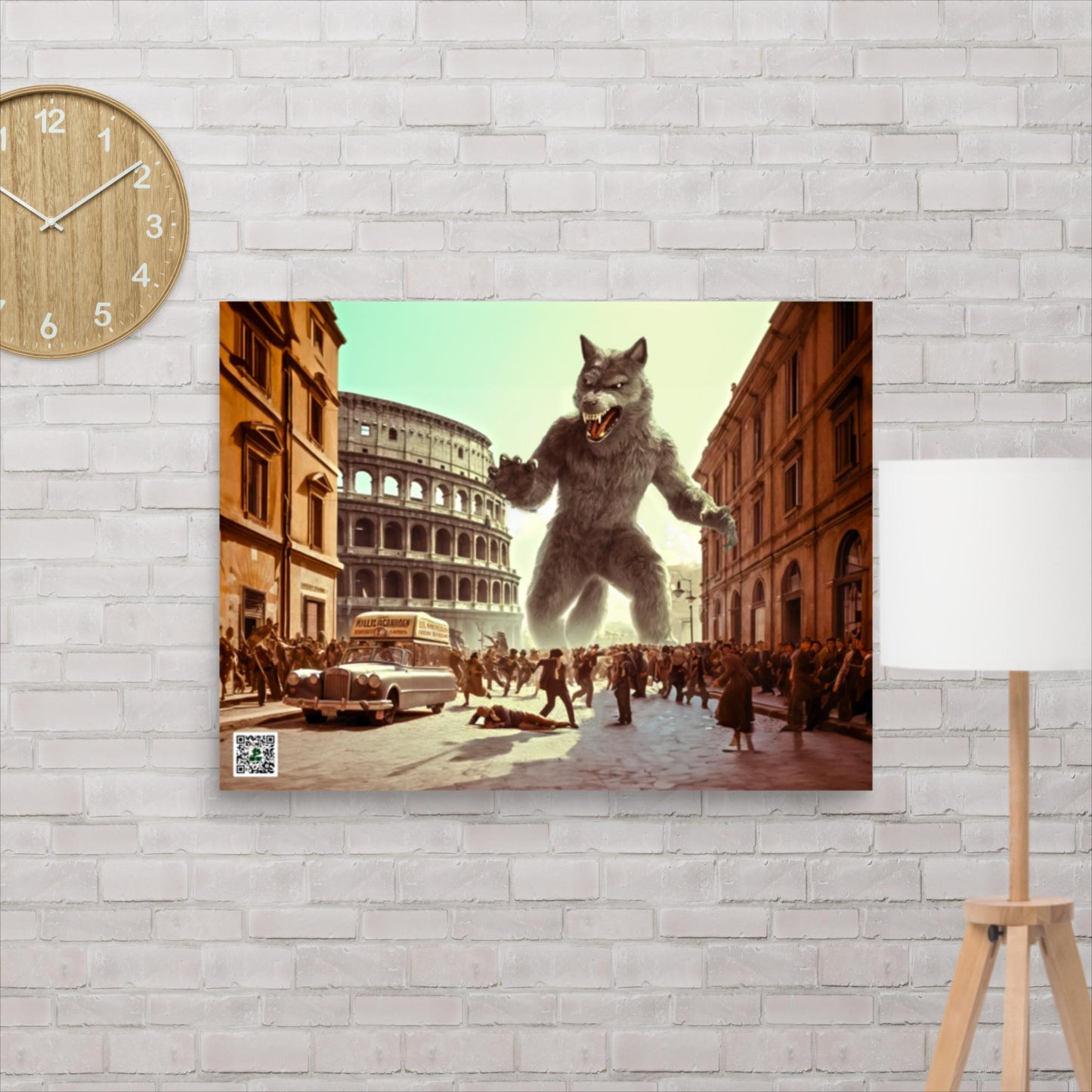 Roma's Howling Shadow - Photo paper poster