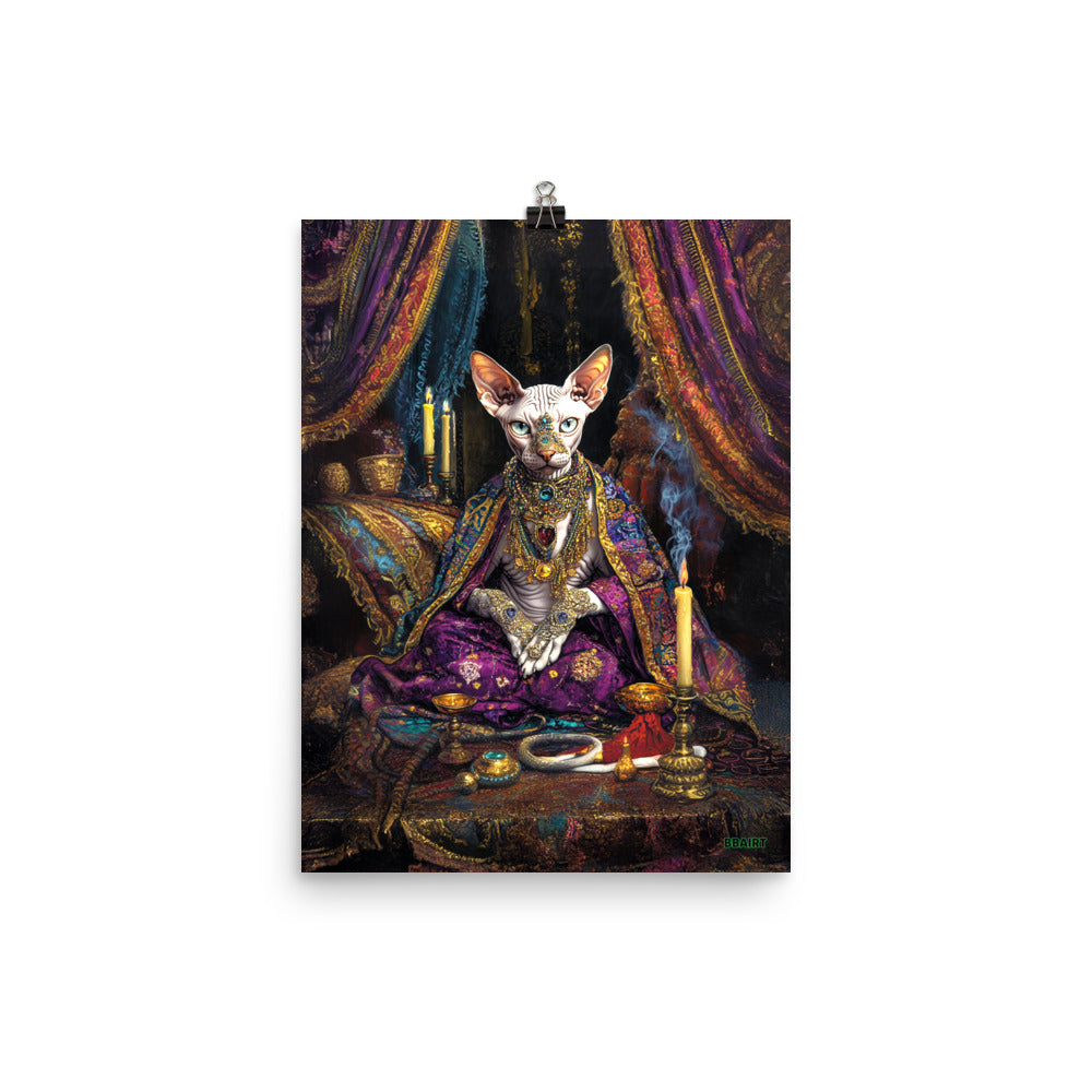 Her Majesty Sphinxara – Photo Paper Poster