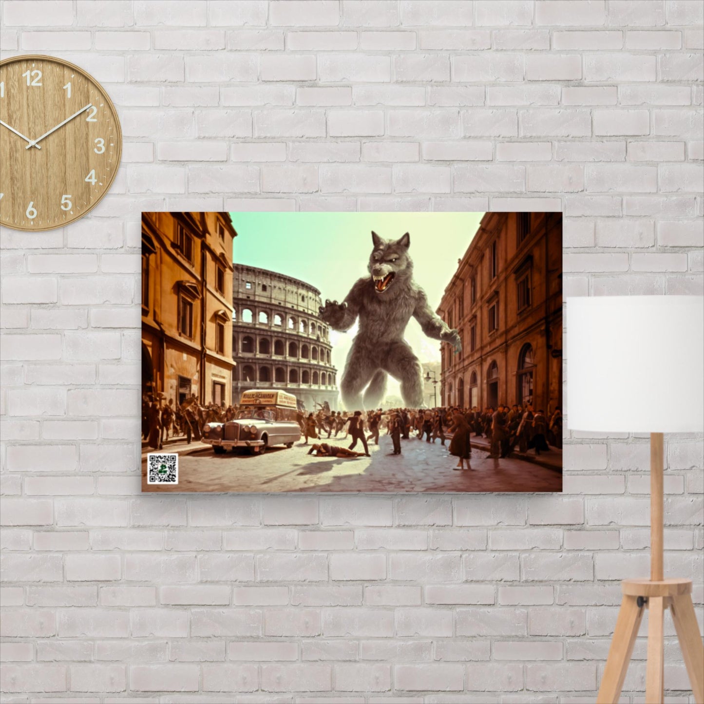 Roma's Howling Shadow - Photo paper poster