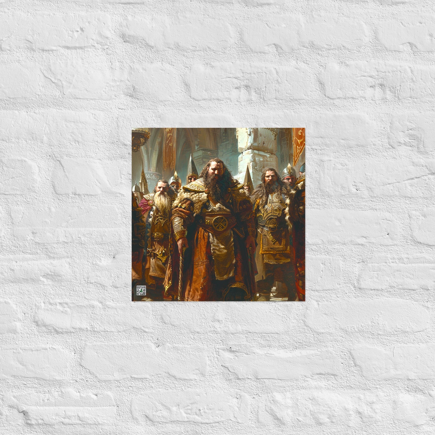 Lords of the Iron Halls - Photo paper poster