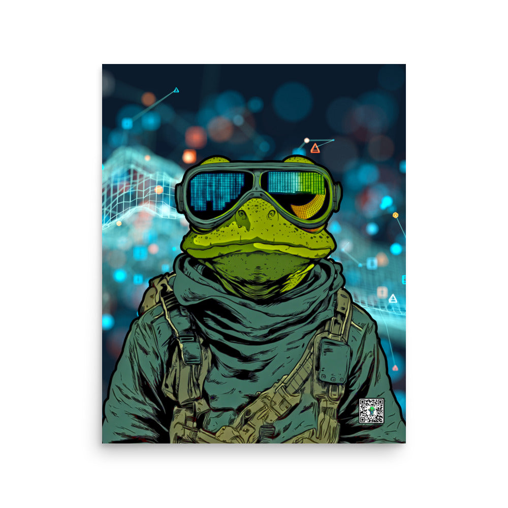 Lily Pad Recon - Photo Paper Poster