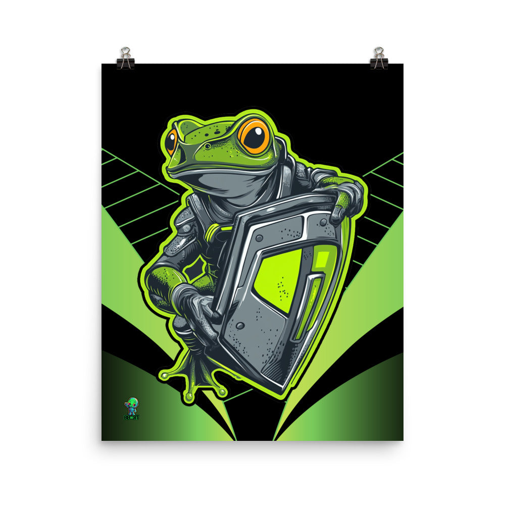 Bullfrog Battalion - Photo Paper Poster