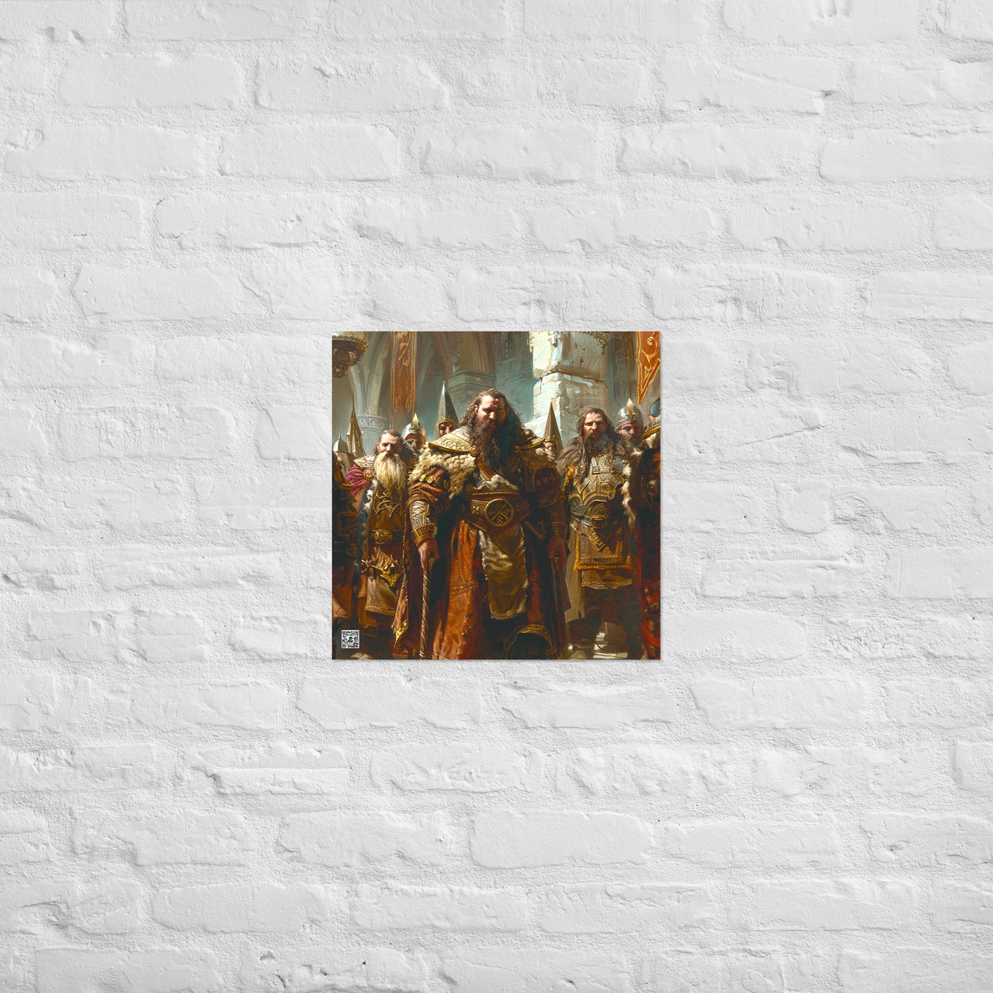 Lords of the Iron Halls - Photo paper poster