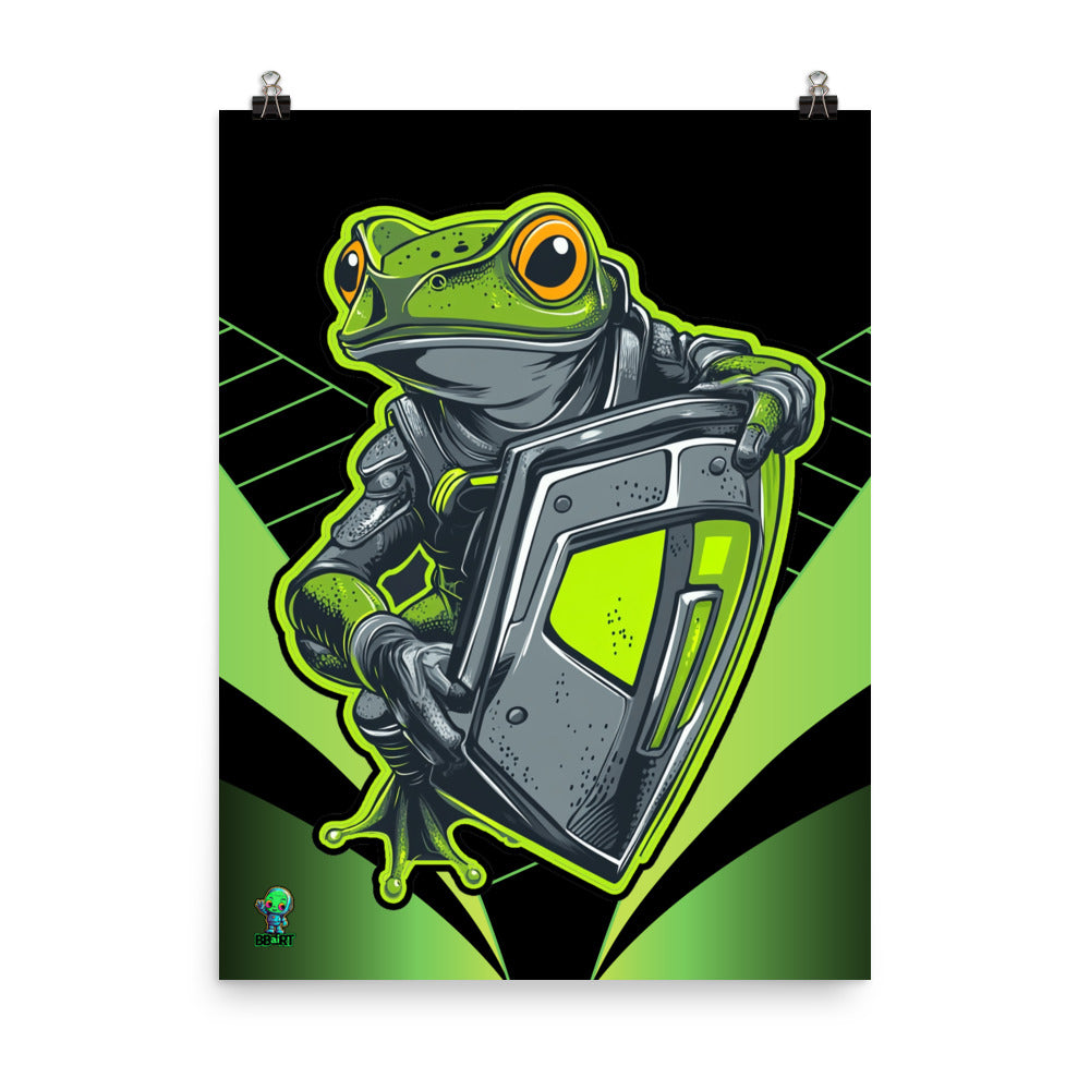 Bullfrog Battalion - Photo Paper Poster