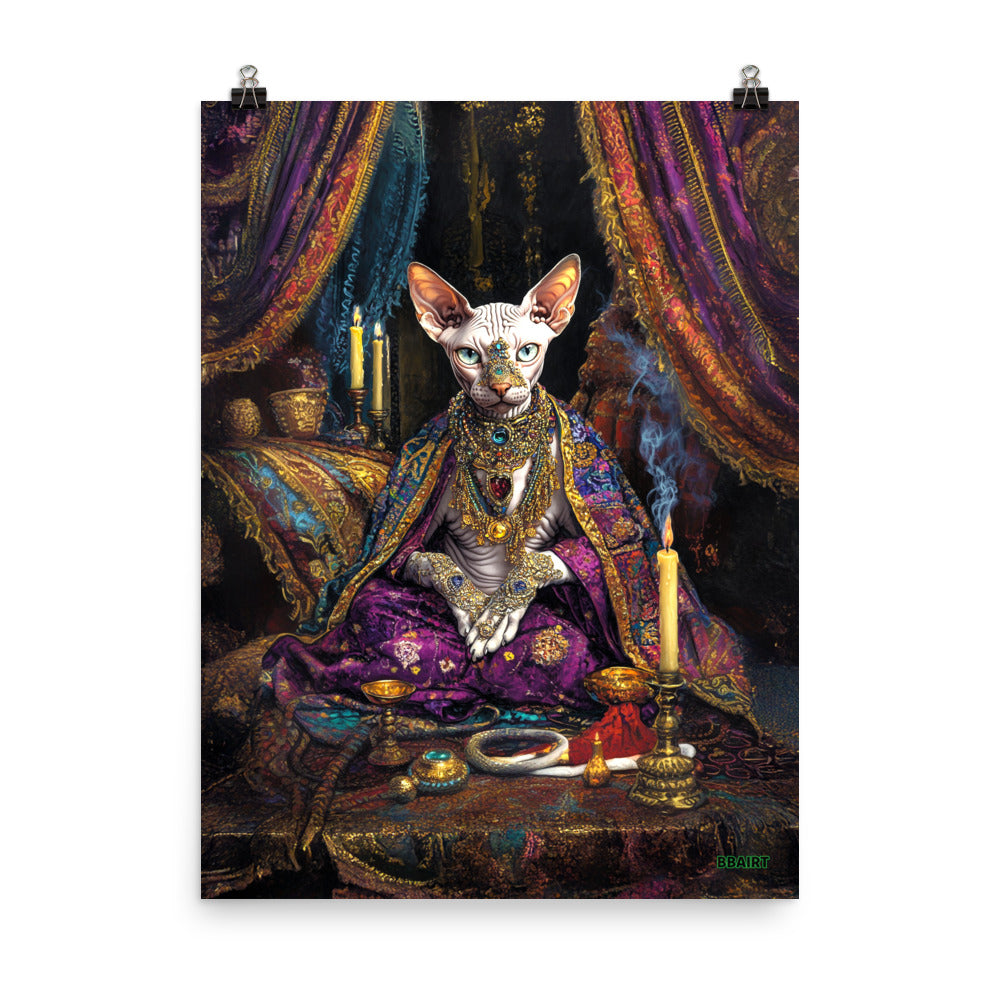 Her Majesty Sphinxara – Photo Paper Poster