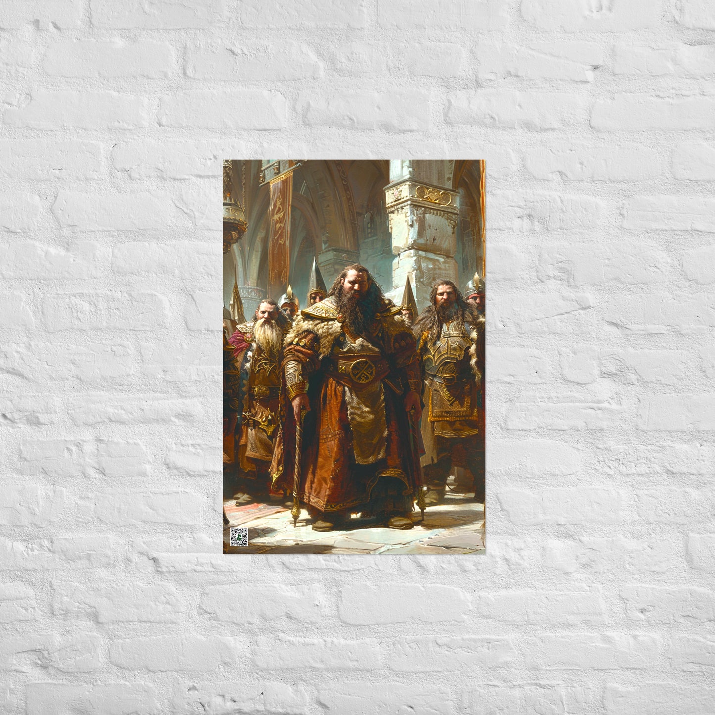 Lords of the Iron Halls - Photo paper poster