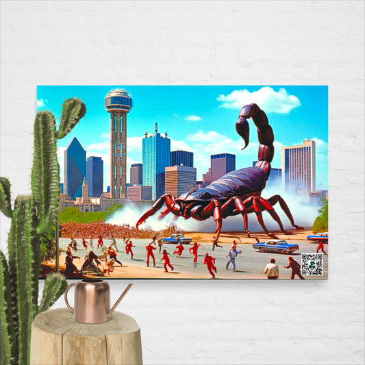 Dallas Pincer Panic - Photo paper poster