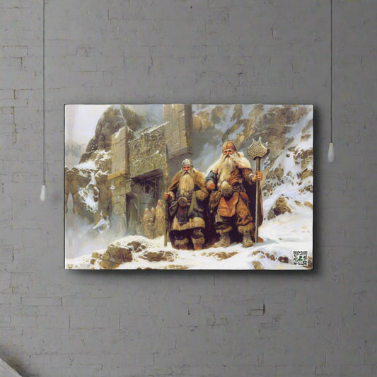 Dwarves of Frostgate - Photo paper poster