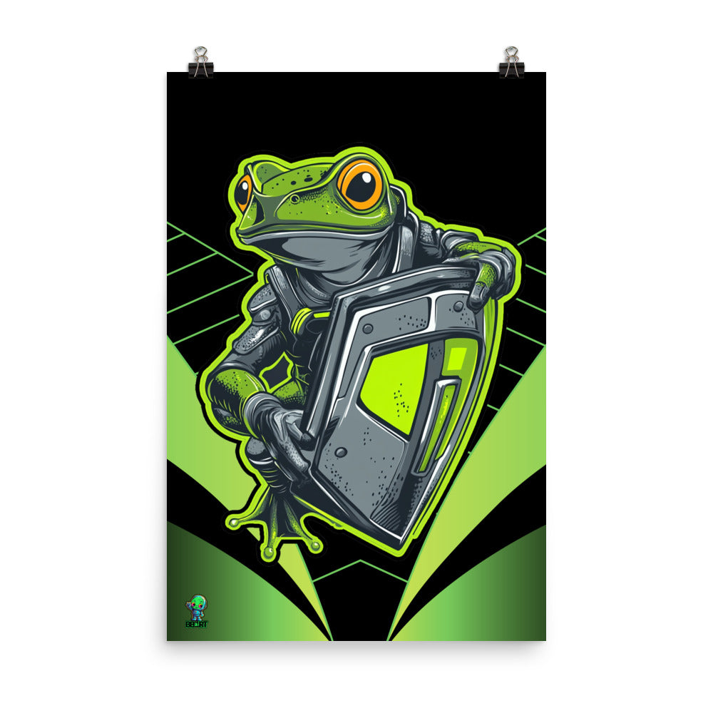 Bullfrog Battalion - Photo Paper Poster