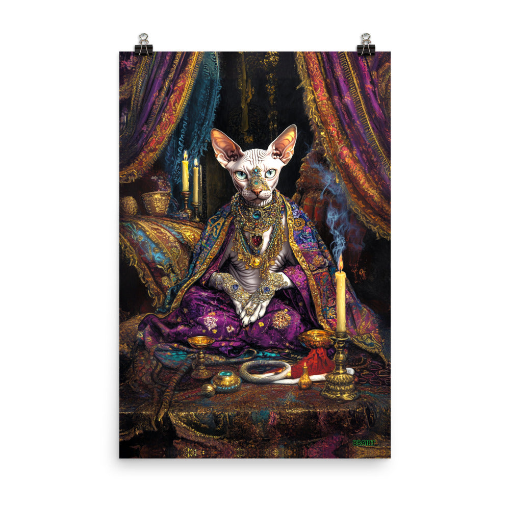 Her Majesty Sphinxara – Photo Paper Poster