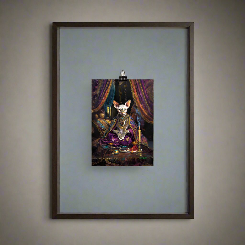 Her Majesty Sphinxara – Photo Paper Poster