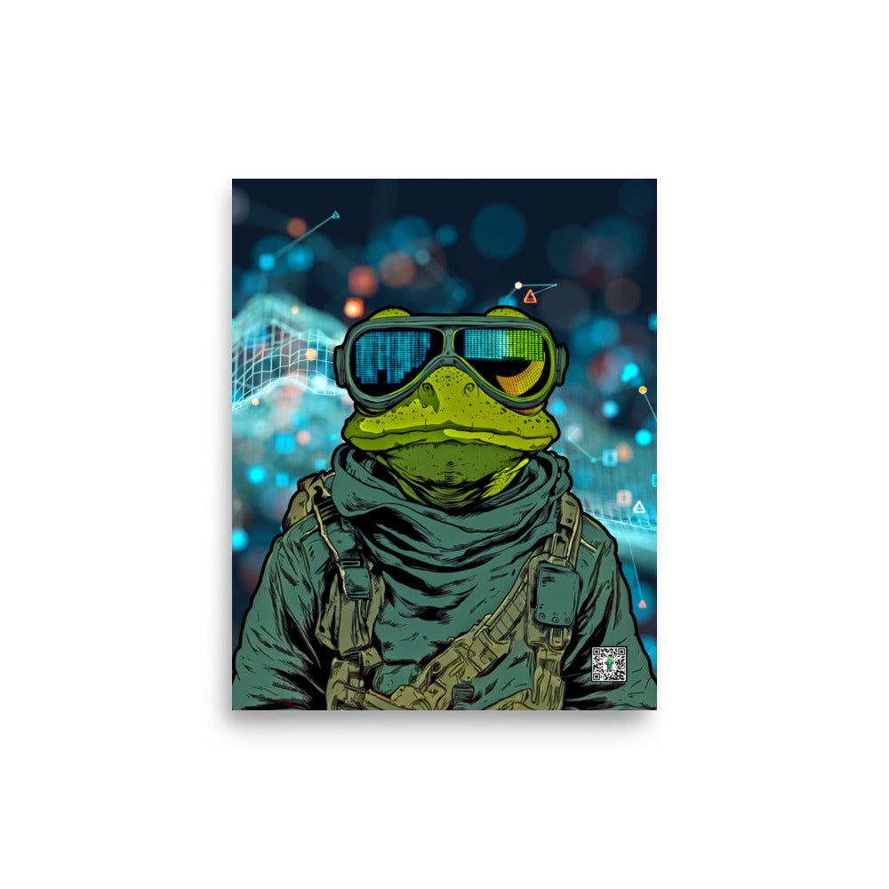 Lily Pad Recon - Photo Paper Poster