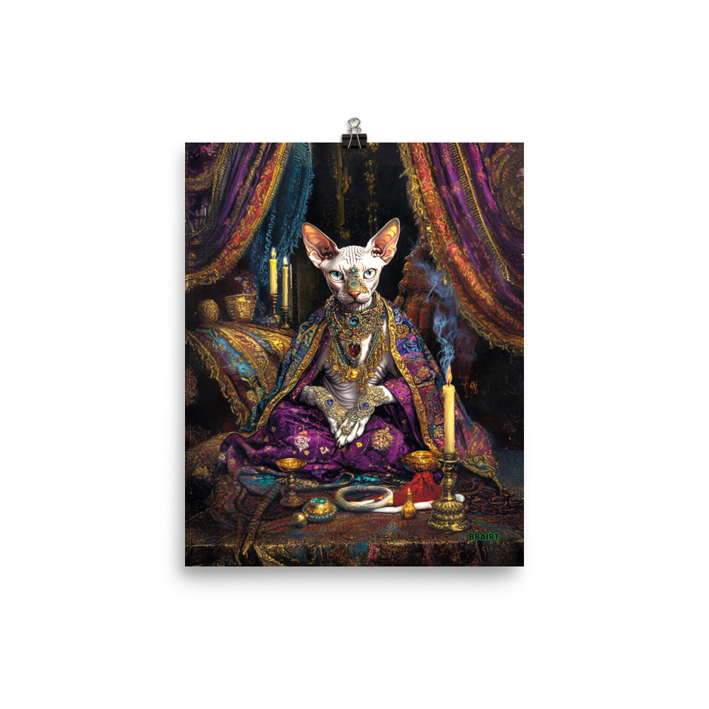 Her Majesty Sphinxara – Photo Paper Poster