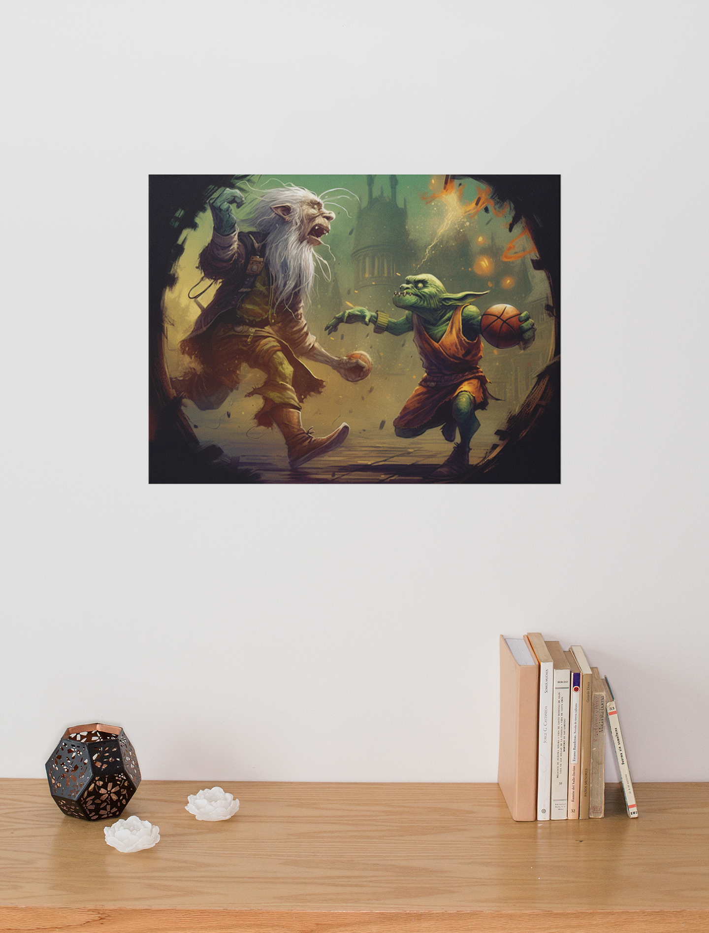 Grumble vs Alaric - Matte Poster