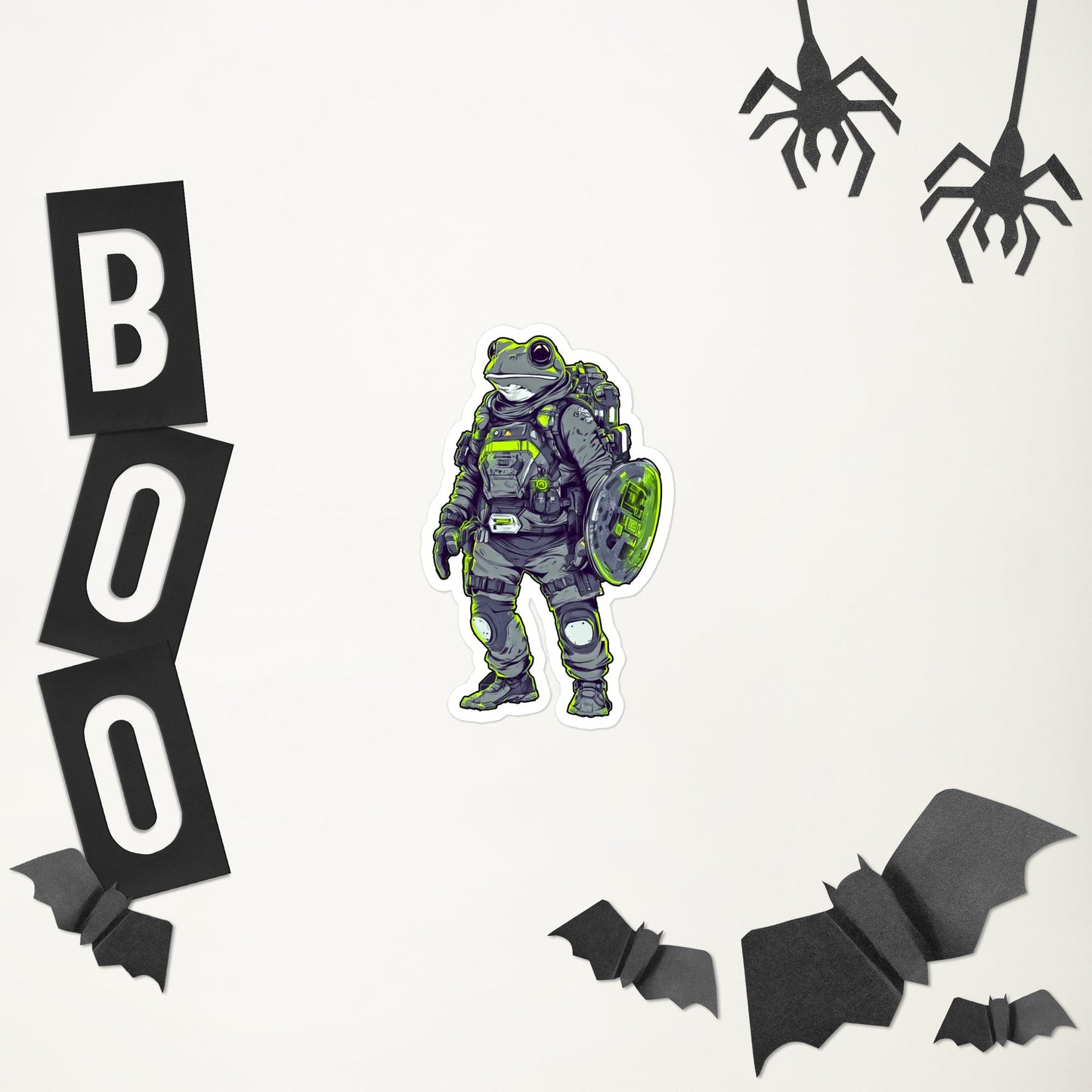 Quantum Croaker Bubble - Free Stickers - BBairt