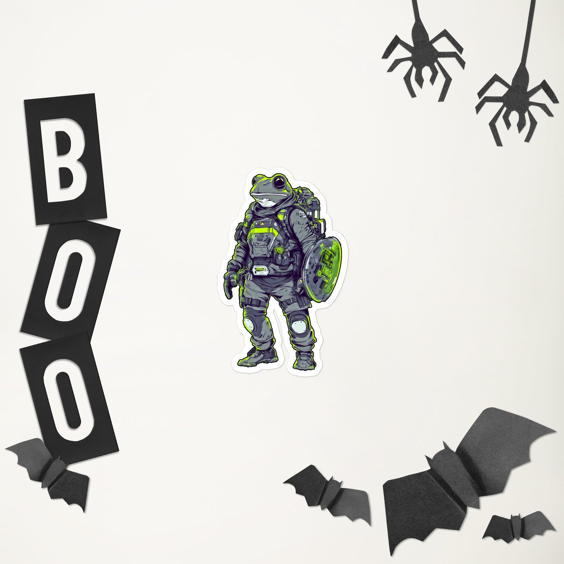 Quantum Croaker Bubble - Free Stickers - BBairt