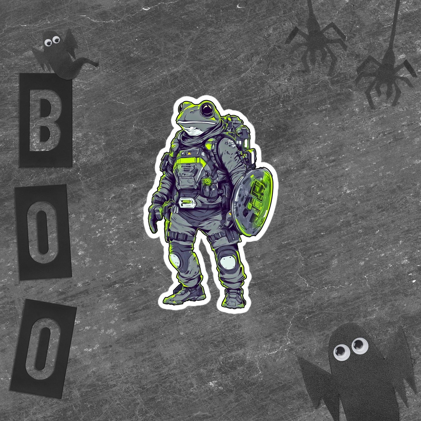 Quantum Croaker Bubble - Free Stickers - BBairt