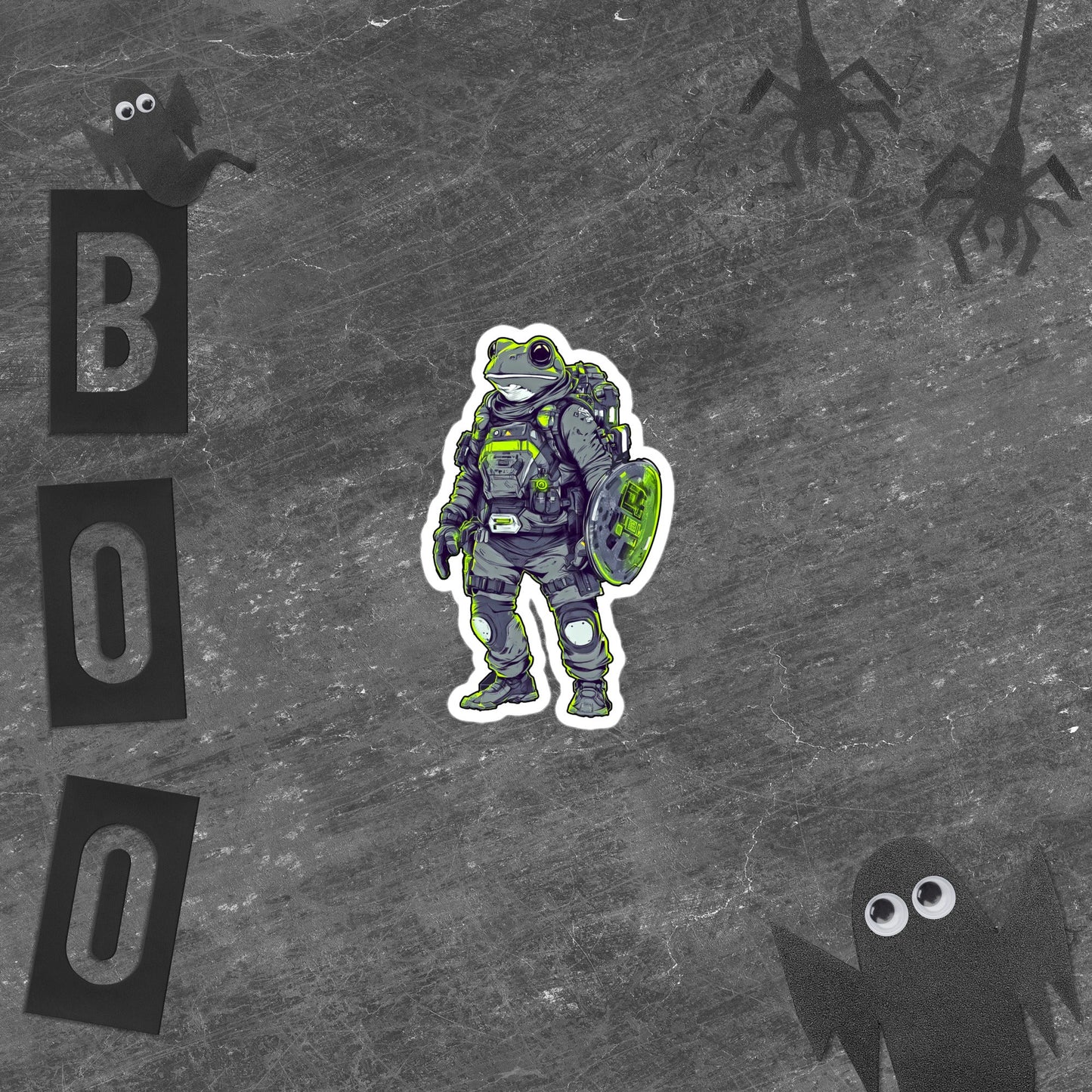 Quantum Croaker Bubble - Free Stickers - BBairt