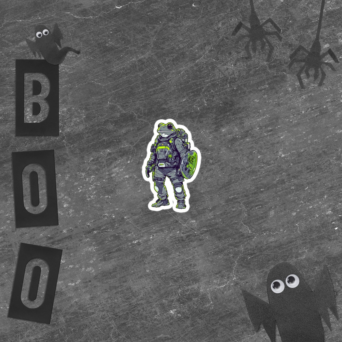 Quantum Croaker Bubble - Free Stickers - BBairt