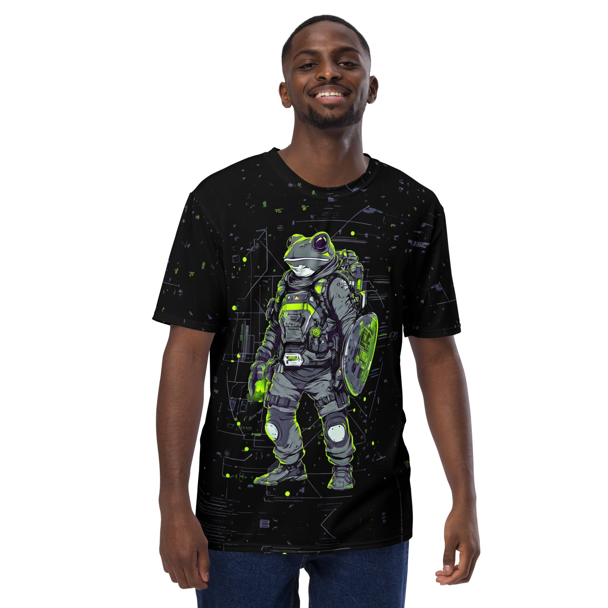 Quantum Croaker - Men's All - Over Print T-Shirt - BBairt