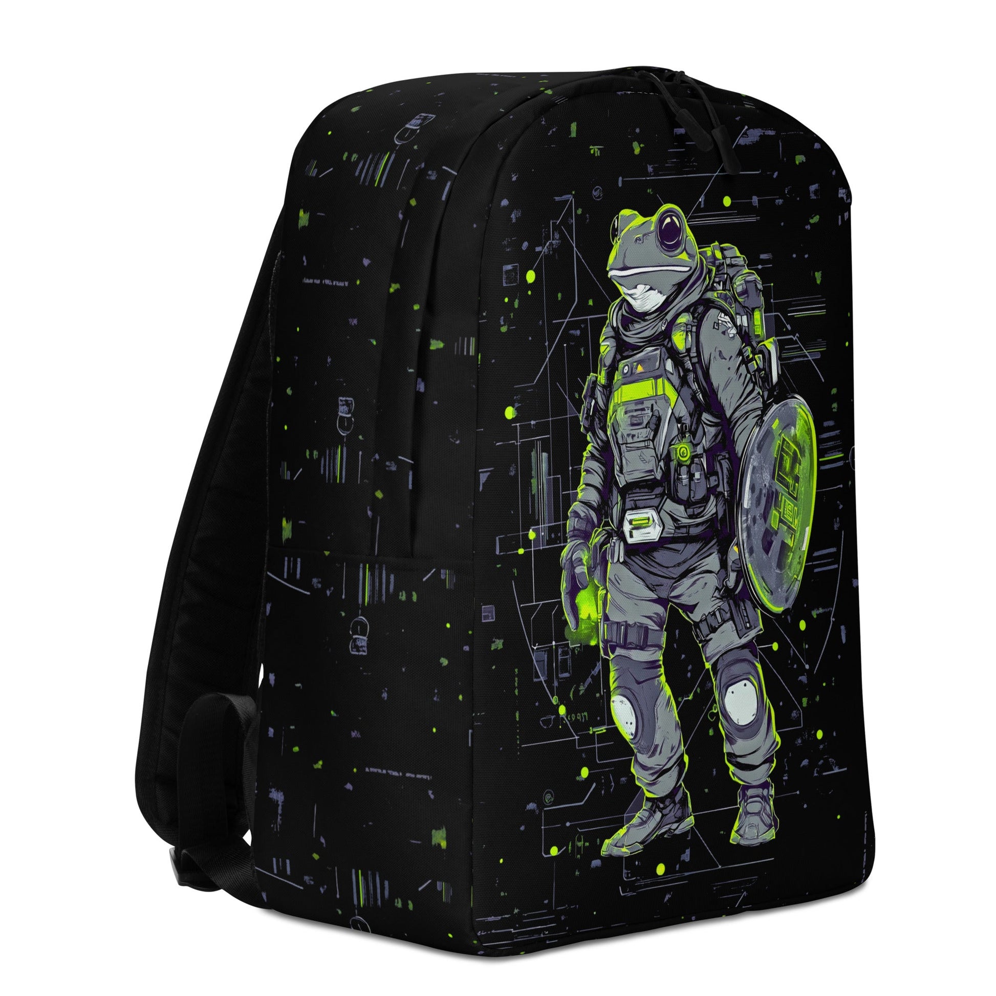 Quantum Croaker - Minimalist Backpack - BBairt