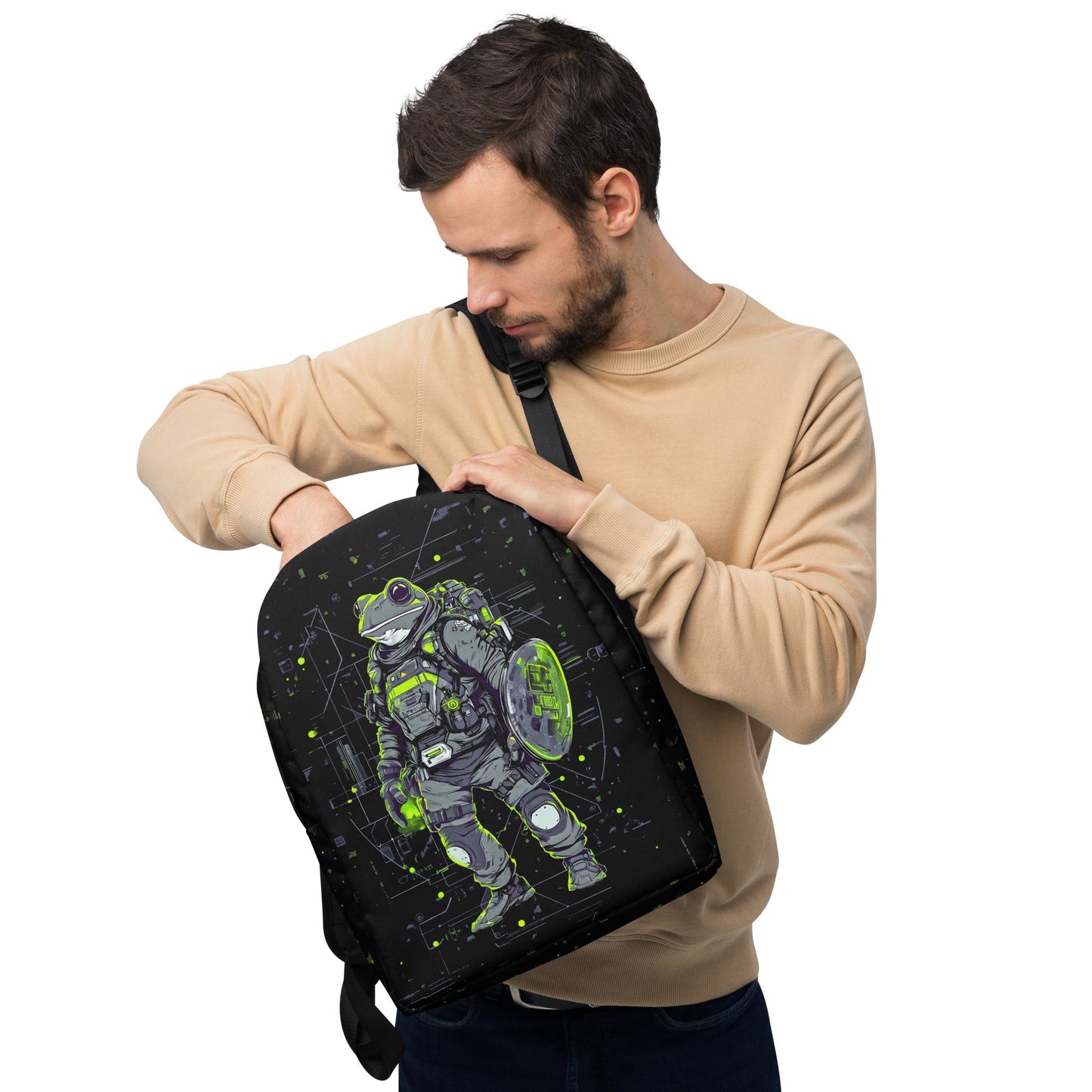Quantum Croaker - Minimalist Backpack - BBairt