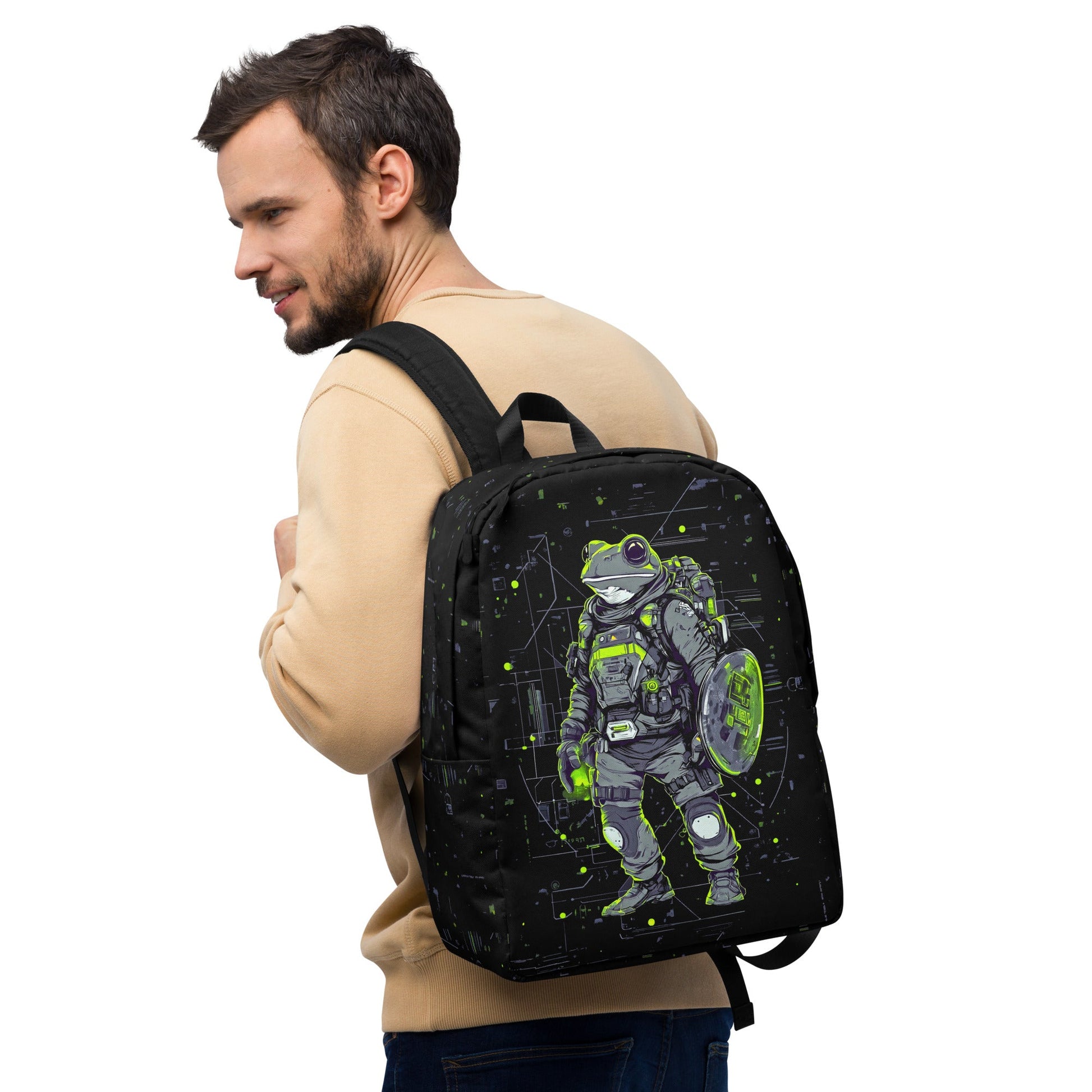 Quantum Croaker - Minimalist Backpack - BBairt