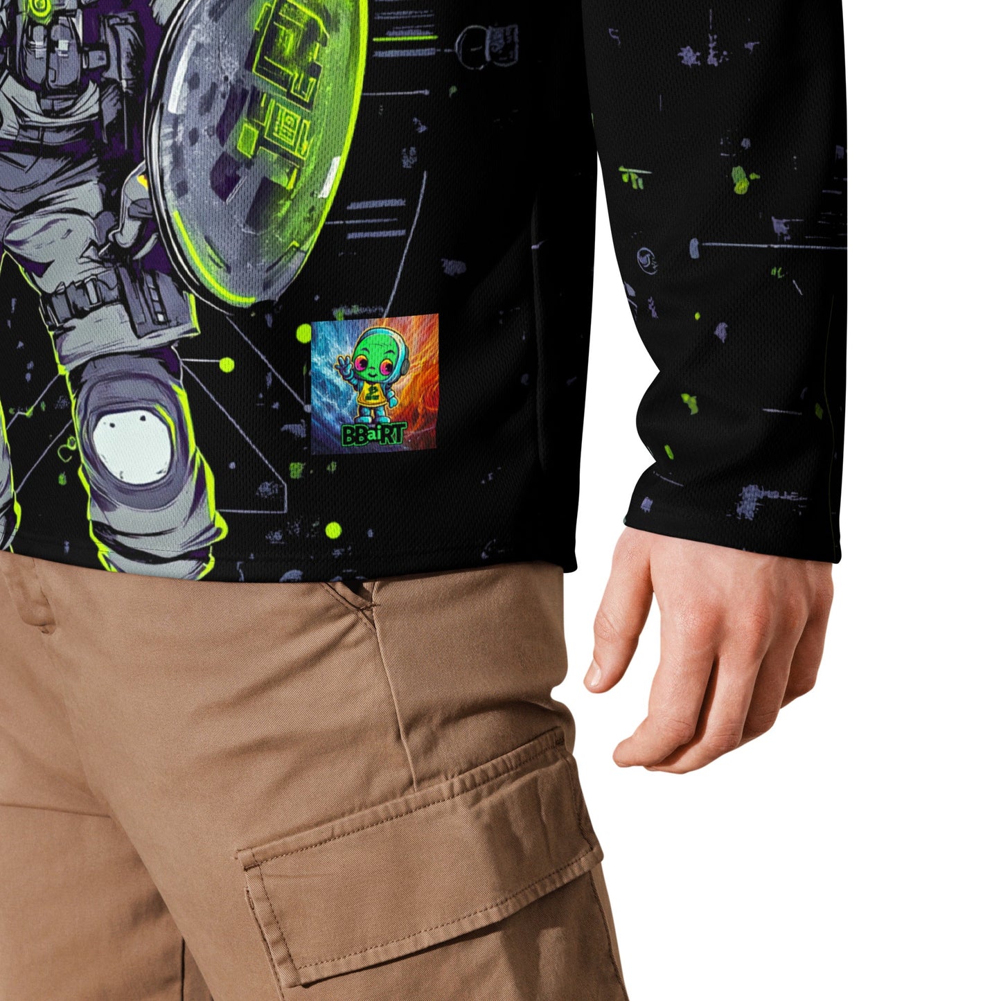 Quantum Croaker - Recycled hockey fan jersey - BBairt