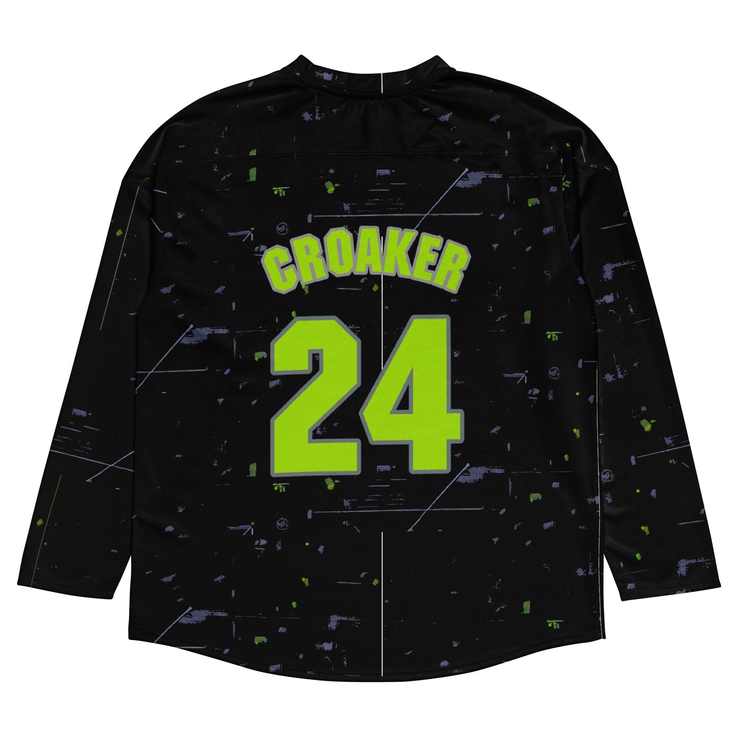 Quantum Croaker - Recycled hockey fan jersey - BBairt