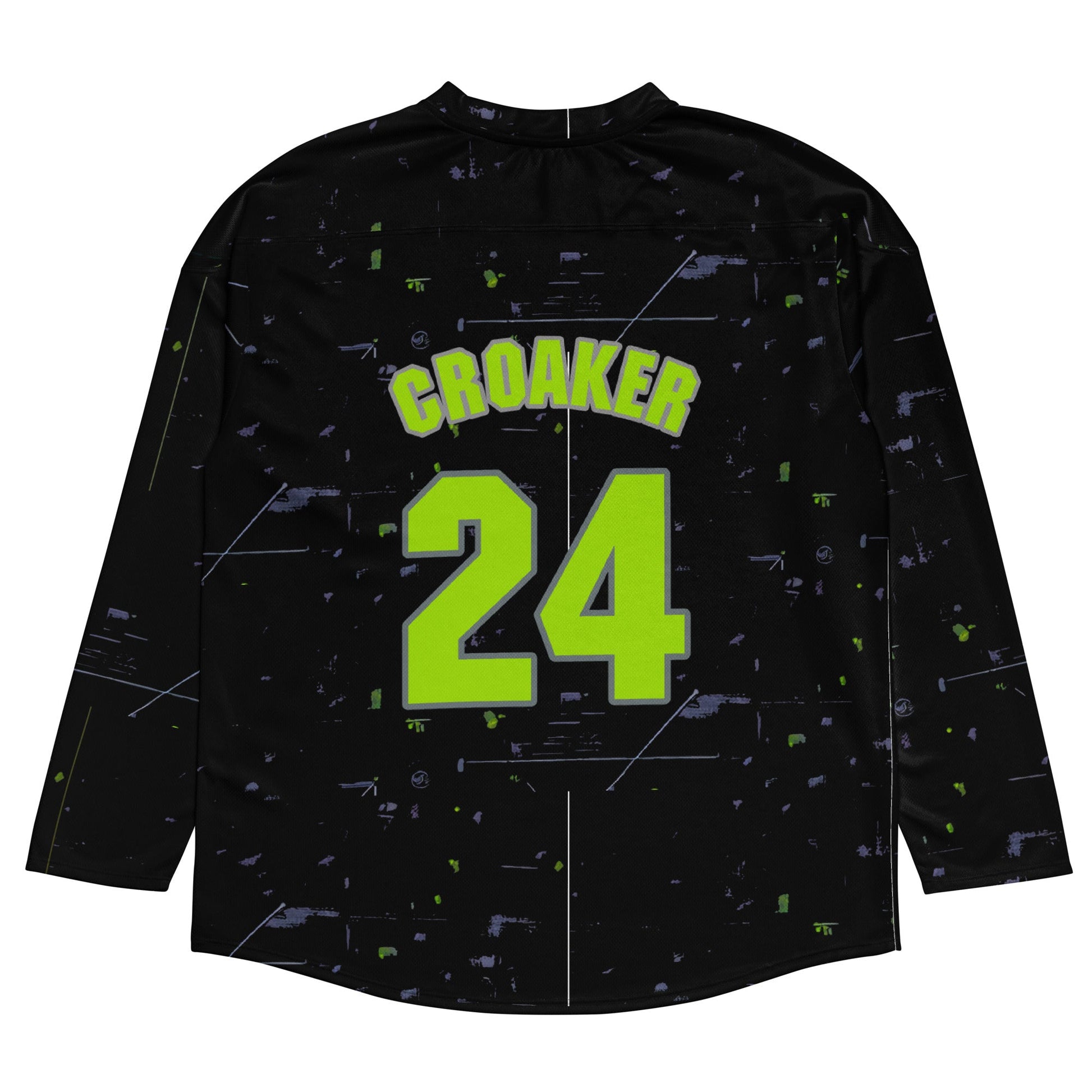Quantum Croaker - Recycled hockey fan jersey - BBairt