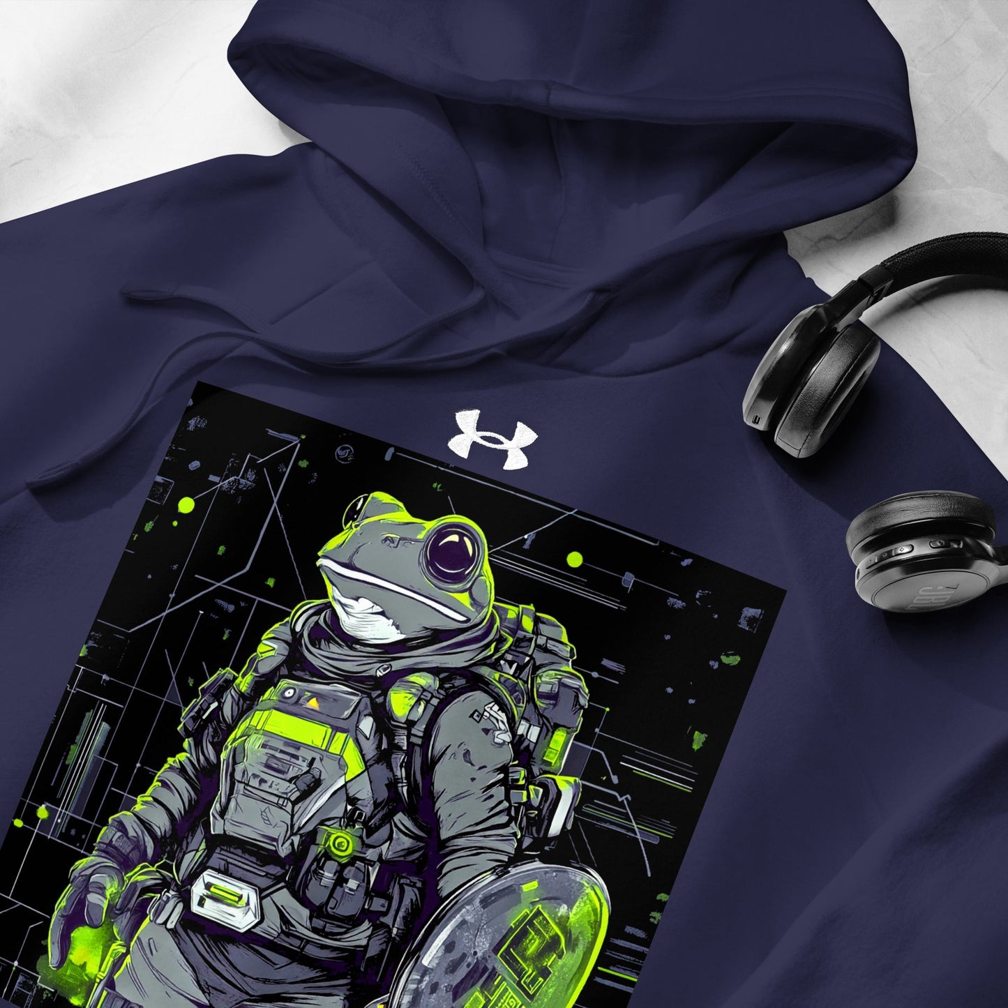 Quantum Croaker - Under Armour® hoodie - BBairt
