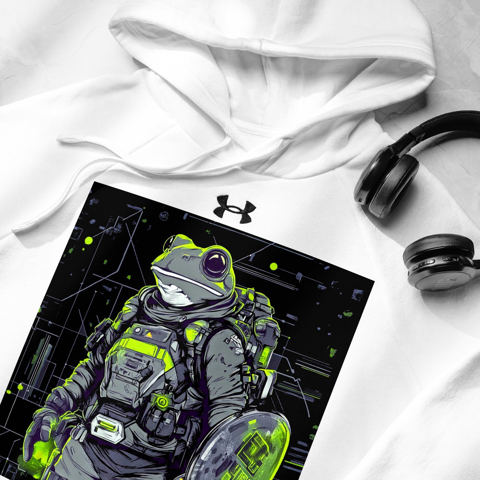 Quantum Croaker - Under Armour® hoodie - BBairt