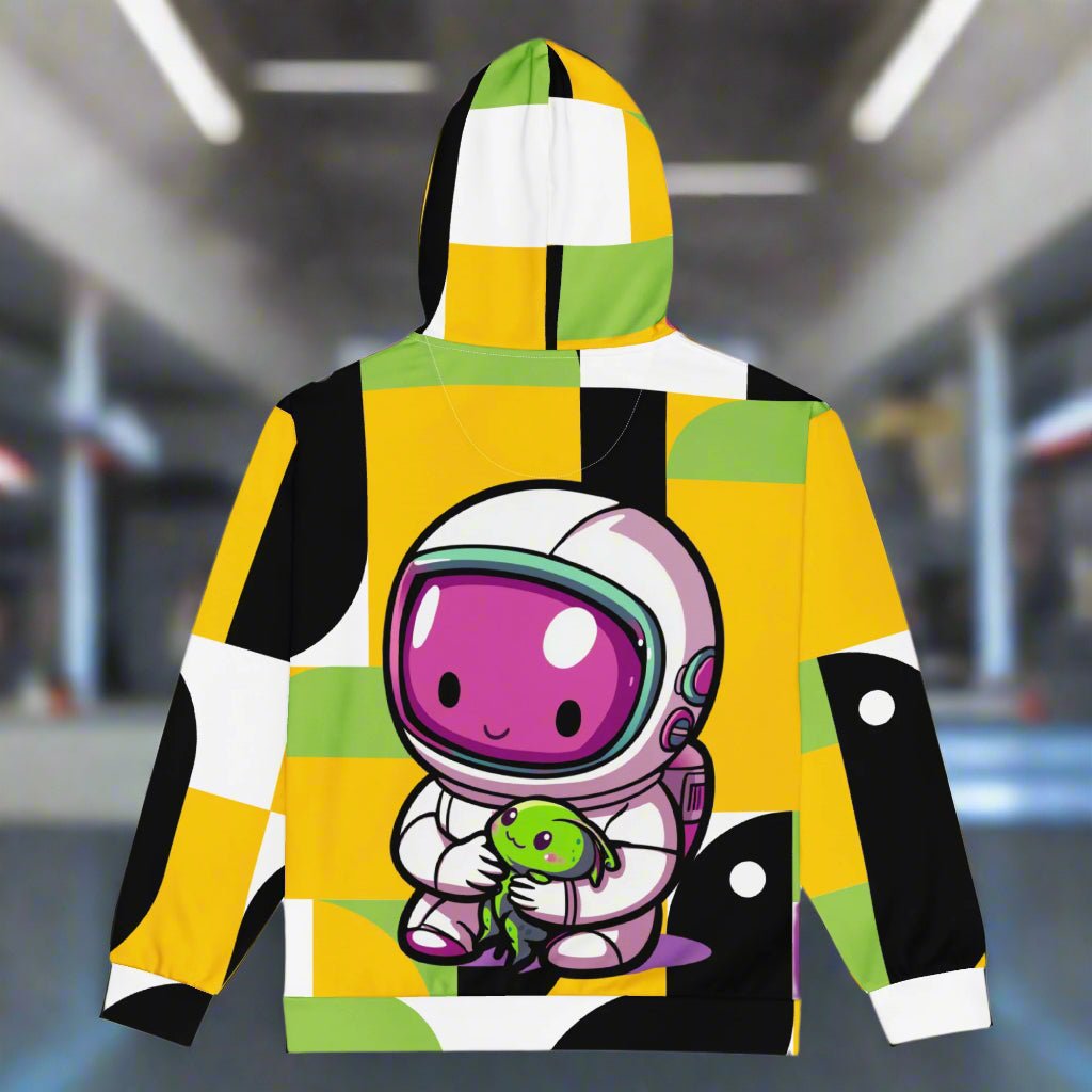 Quasar the Star Explorer - Unisex All - Over Print Zip Hoodie - BBairt